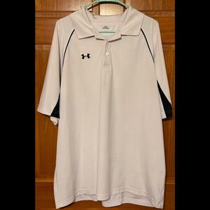 Under Armour Men's White Polo Shirt
